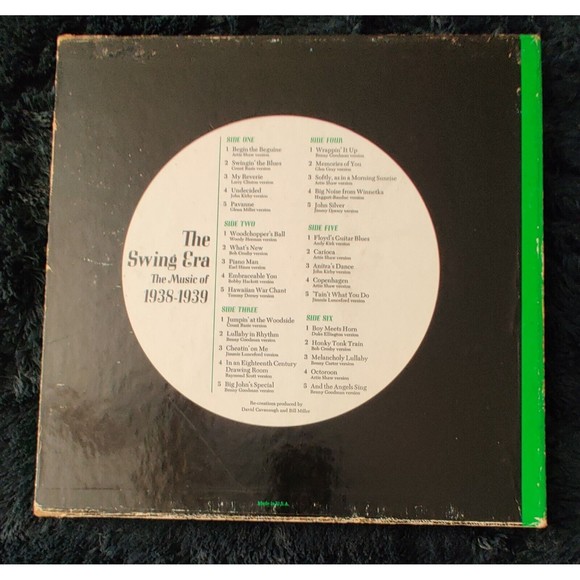 The Swing Era The Music of 1938-1939 Where Swing Came From LP Vinyl Time Life Re - Picture 2 of 11